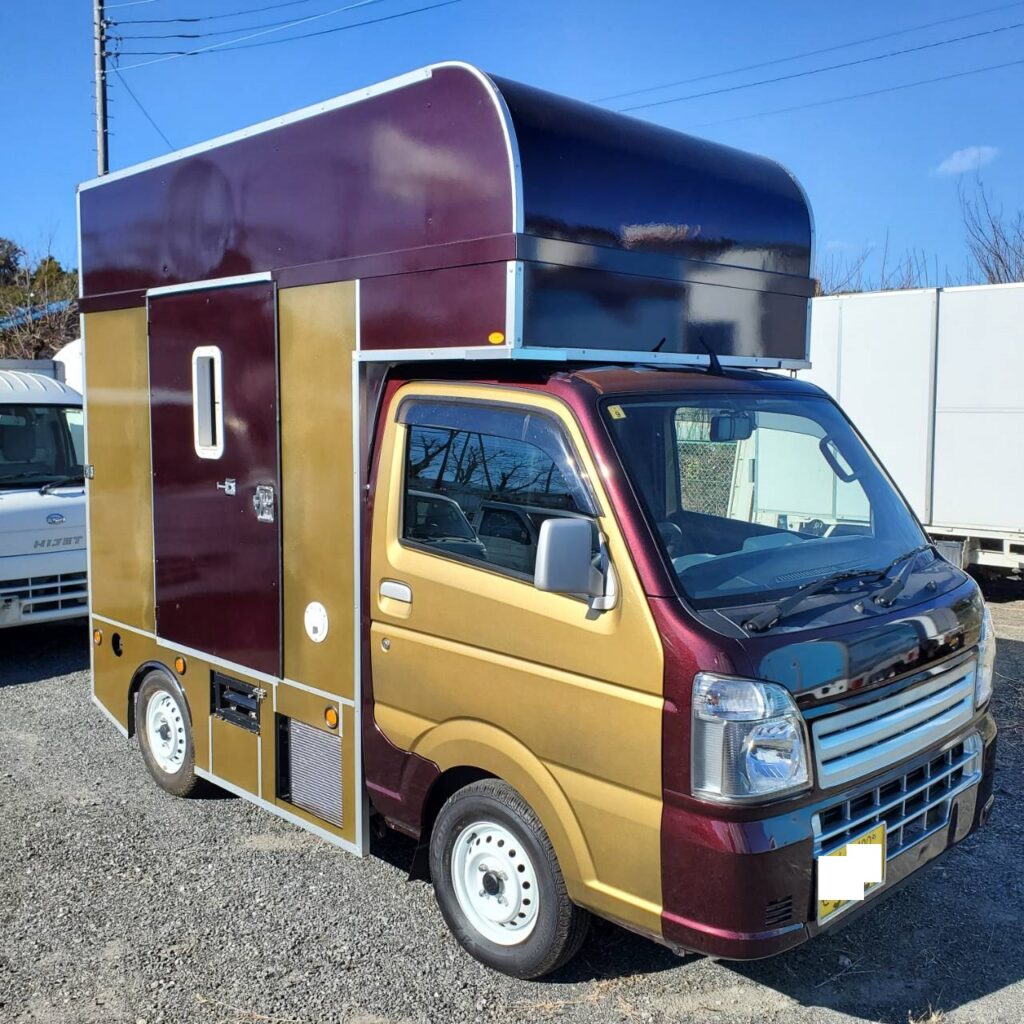 ID:65☆H.29(2017)年 スズキ キャリイ キッチンカー 貨物登録(バン