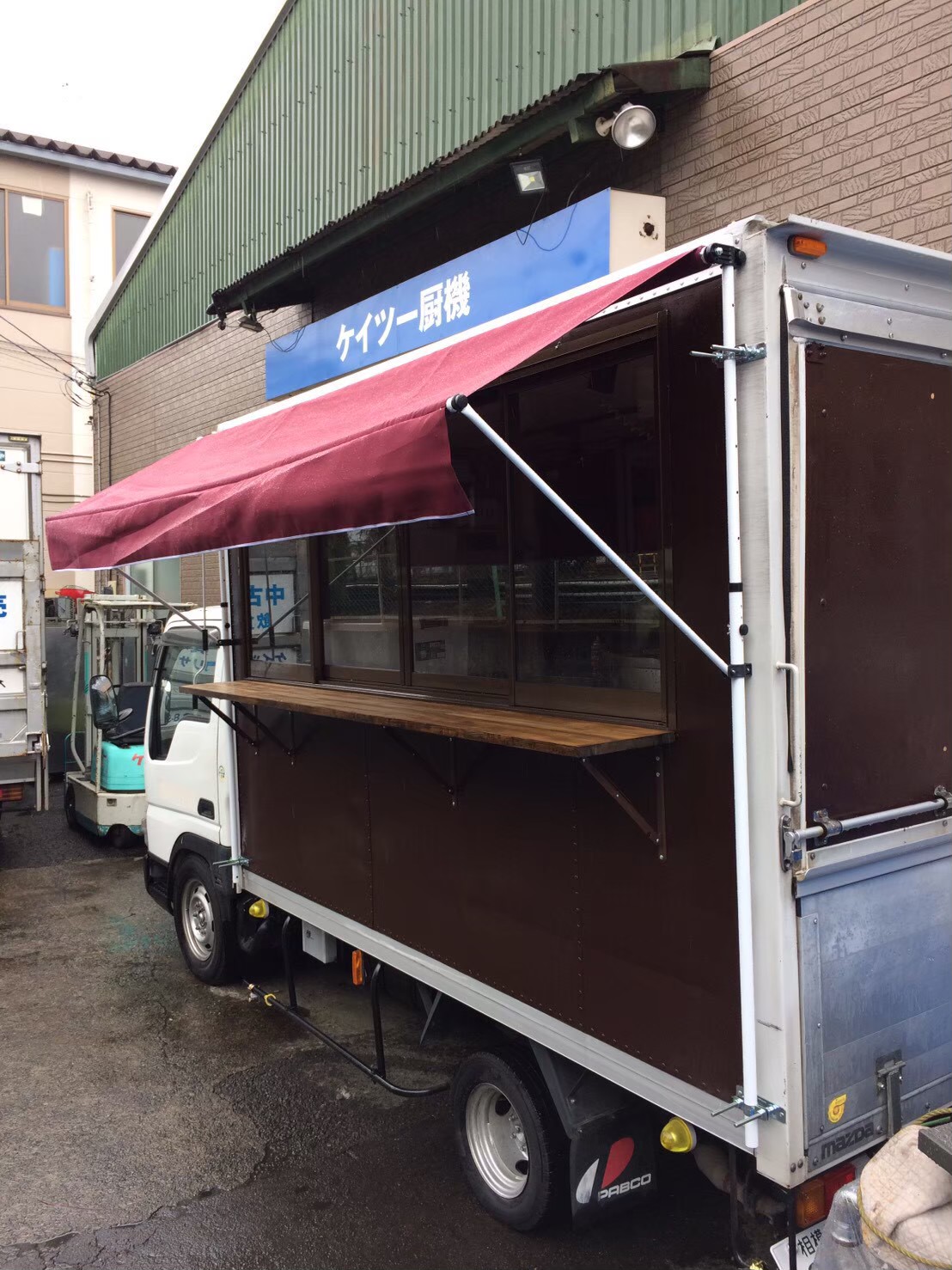 値段交渉OK『脱着型』軽トラ用キッチンカー