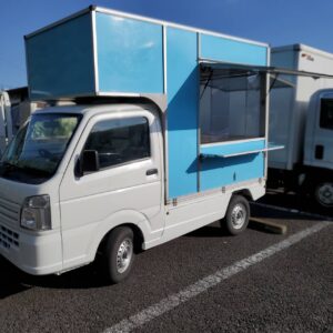 ID:50＠R.4(2022)年 スズキ キャリイ キッチンカー 低走行400キロ台 ホワイト 走行406km