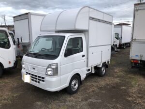 販売済みID:9＠H.28(2016)年 日産 NT100クリッパー キッチンカー 移動販売車 ケータリング ホワイト 走行72,392km