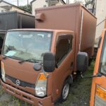 ID:c88@平成25年 日産 アトラス キッチンカー加工車8ナンバー 予備検付き シンク、冷蔵庫等機材付き