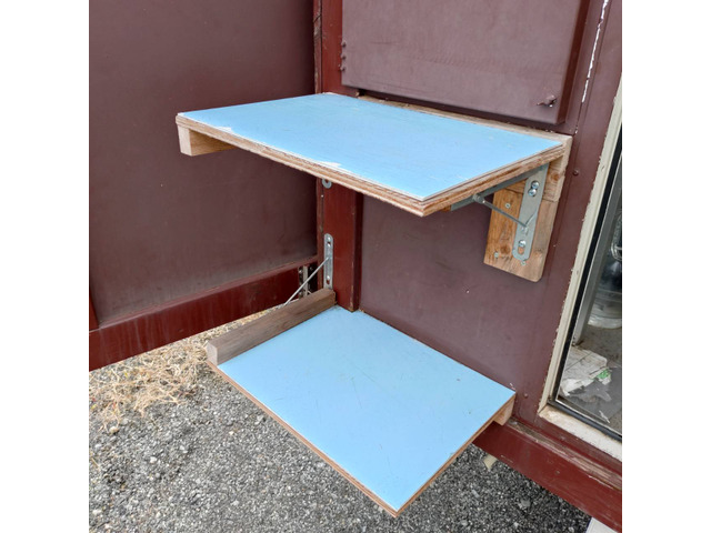 ID:105@平成17年日産 バネットトラック ハウスキッチンカー 冷蔵庫、シンク搭載済 8ナンバー登録 目立ちます☆諸費用込☆ - 画像 (5)