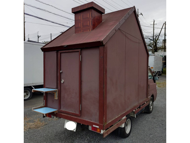 ID:105@平成17年日産 バネットトラック ハウスキッチンカー 冷蔵庫、シンク搭載済 8ナンバー登録 目立ちます☆諸費用込☆ - 画像 (12)