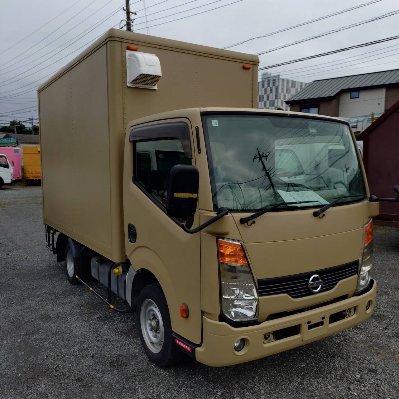 ID108:@2013年(H25)年 日産 アトラス キッチンカ―仕様 予備検付き - 画像 (2)