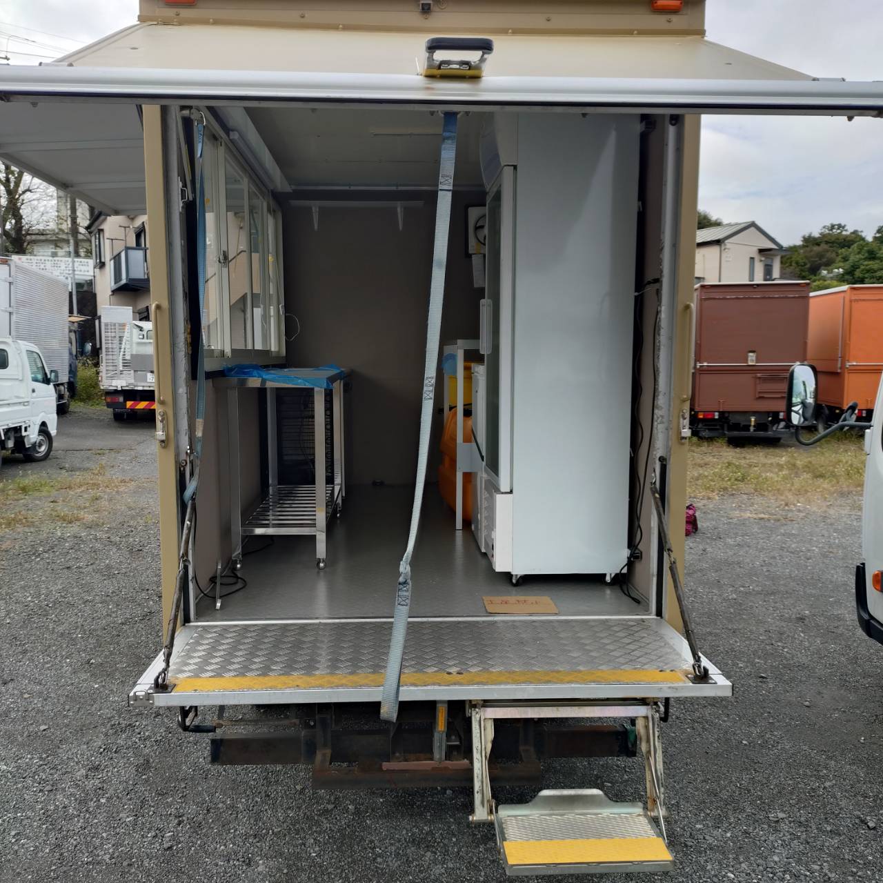 ID108:@2013年(H25)年 日産 アトラス キッチンカ―仕様 予備検付き - 画像 (4)