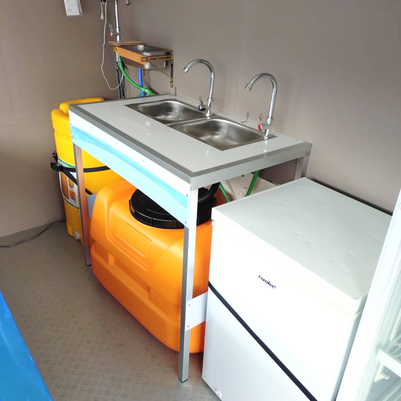 ID108:@2013年(H25)年 日産 アトラス キッチンカ―仕様 予備検付き - 画像 (7)