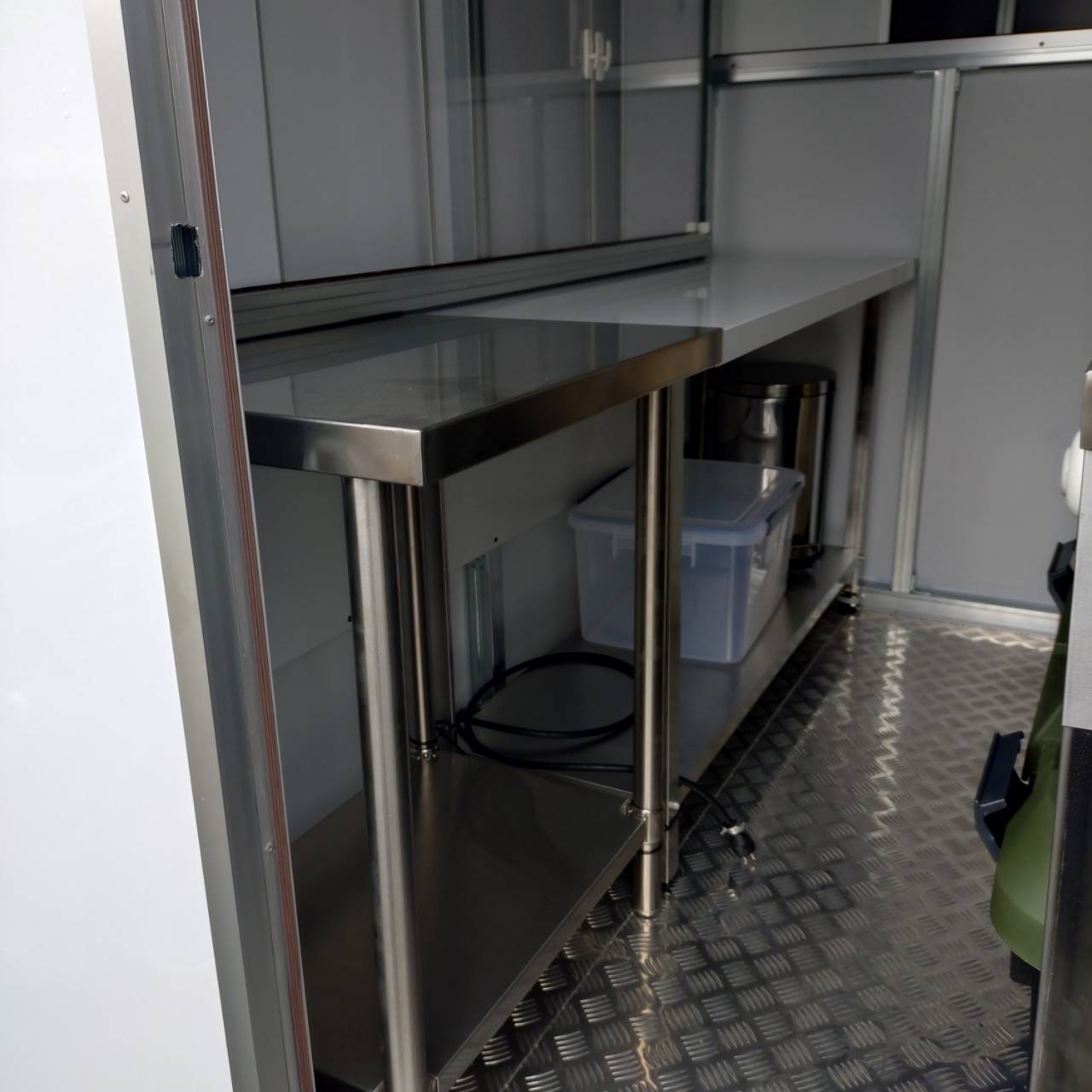 ID:101@ 平成27年 ダイハツ ハイゼットトラック キッチンカー200Lタンク 全ての仕込み工程の許可ok - 画像 (9)