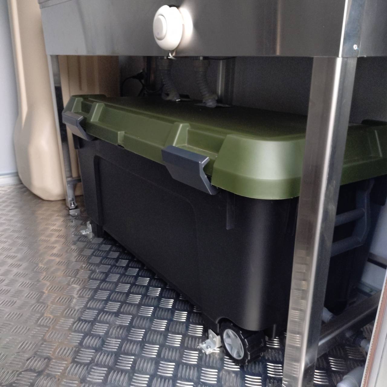 ID:101@ 平成27年 ダイハツ ハイゼットトラック キッチンカー200Lタンク 全ての仕込み工程の許可ok - 画像 (10)