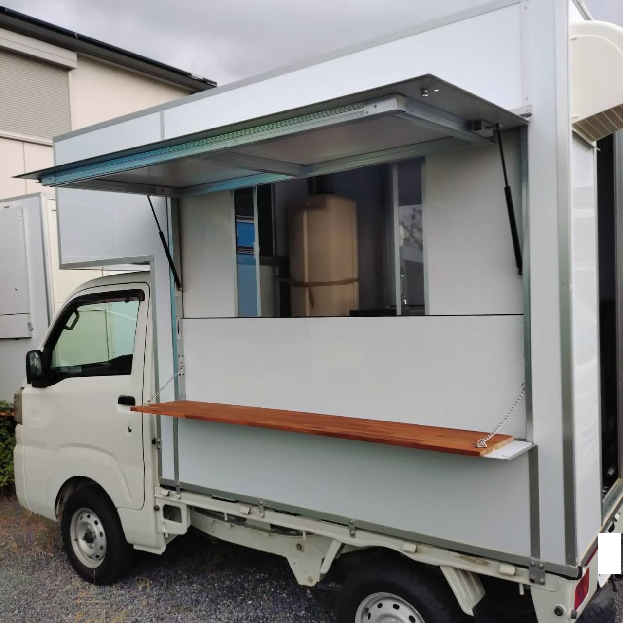 ID:101@ 平成27年 ダイハツ ハイゼットトラック キッチンカー200Lタンク 全ての仕込み工程の許可ok - 画像 (12)