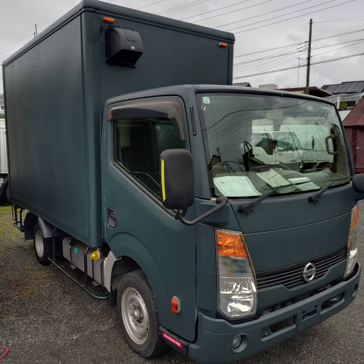 ID:129@ H.27(2015)年 日産 アトラス ディーゼルキッチンカー 機材込 ネイビー 走行57,166km - 画像 (13)